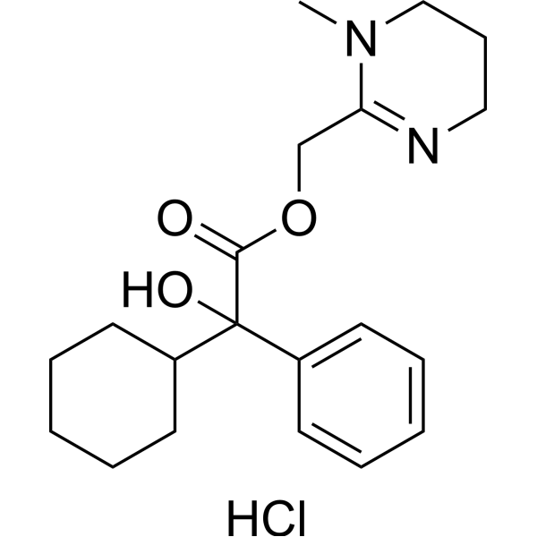 Oxyphencyclimine hydrochloride 125-52-0
